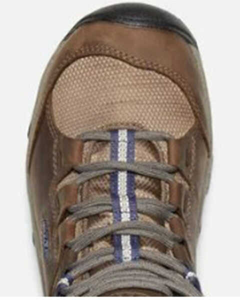 Image #3 - Keen Women's Steens Waterproof Hiking Boots, Brown/blue, hi-res