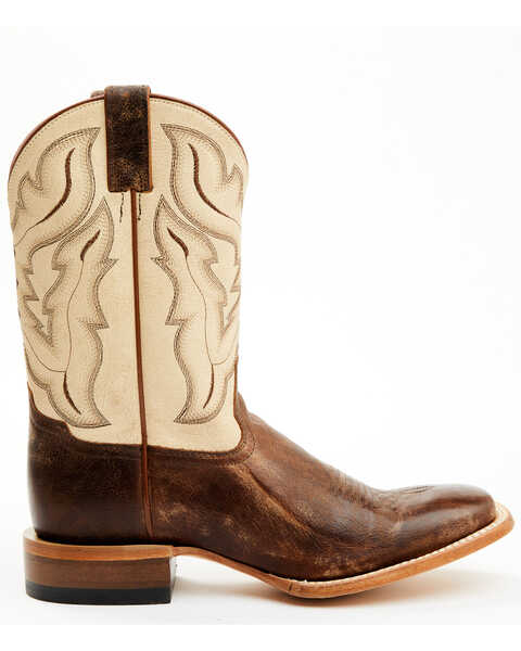 Image #2 - Cody James Men's Bone Western Boots - Broad Square Toe, Ivory, hi-res