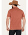 Hooey Men's Hot-Shot Polo, Rust Copper, hi-res