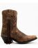 Image #2 - Laredo Women's Sweet Water Inlay Western Fashion Booties - Snip Toe, Dark Brown, hi-res