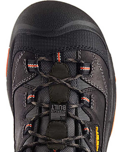 Image #5 - Keen Men's Braddock Low EH Shoes - Steel Toe, Black, hi-res