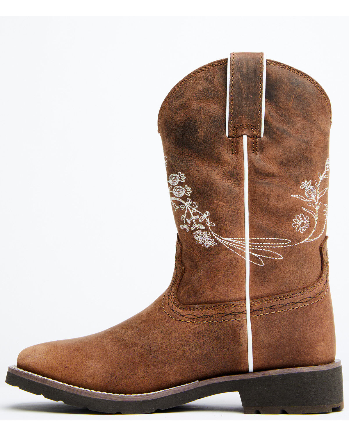 Image #3 - Shyanne Women's Xero Gravity Ilaria Western Performance Boots - Broad Square Toe, Brown, hi-res