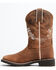Shyanne Women's Xero Gravity Ilaria Western Performance Boots - Broad Square Toe , Brown, hi-res