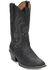 Image #1 - Justin Women's Boot Barn Exclusive Jessa Performance Western Boots - Square Toe, Black, hi-res