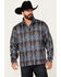 Ariat Men's Wesley Southwestern Print Pullover , Brown, hi-res