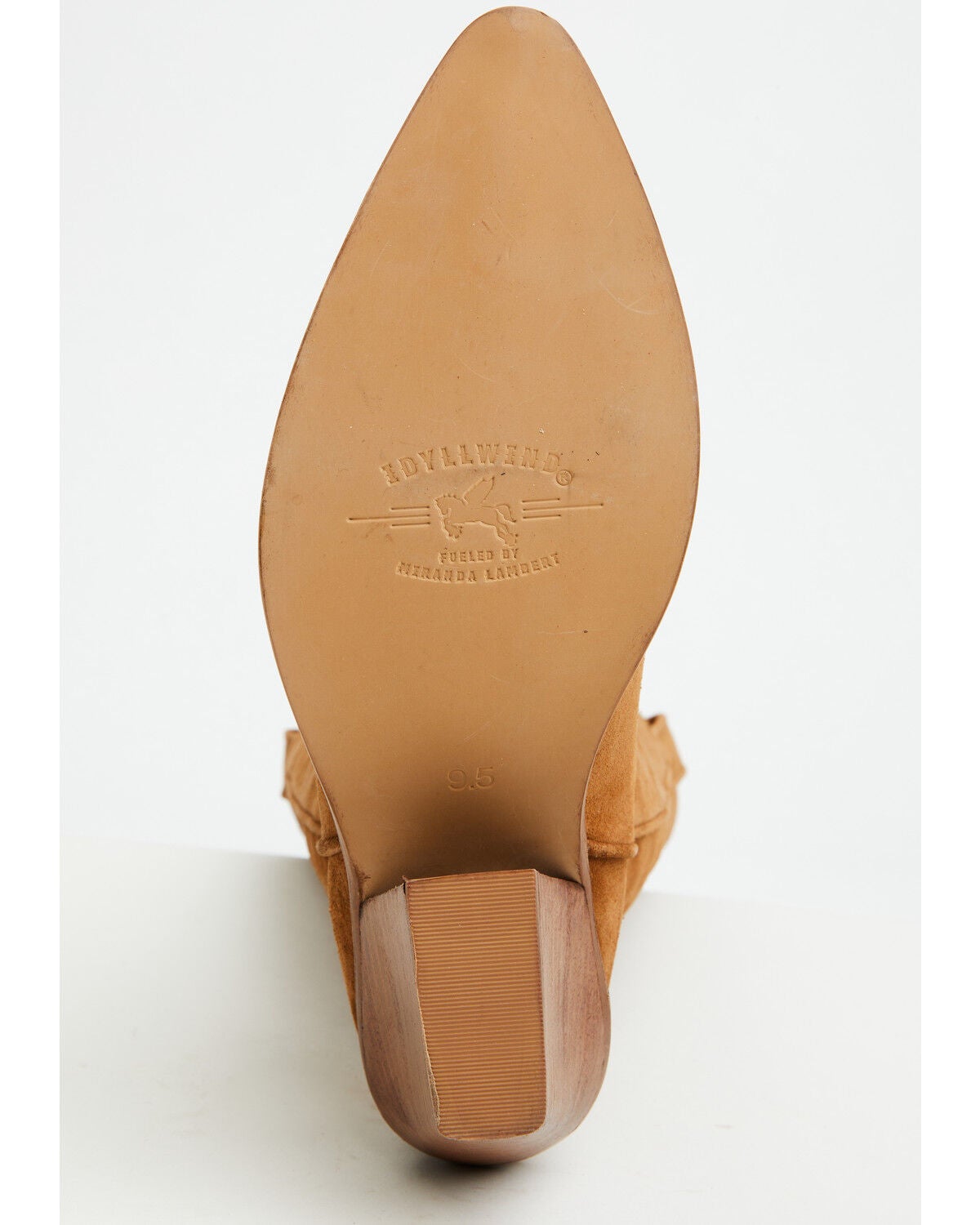 Image #7 - Idyllwind Women's Silver Spur Suede Tall Western Boots - Round Toe, Cognac, hi-res