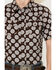 Cody James Boys' Medallion Print Short Sleeve Snap Western Shirt, Multi, hi-res