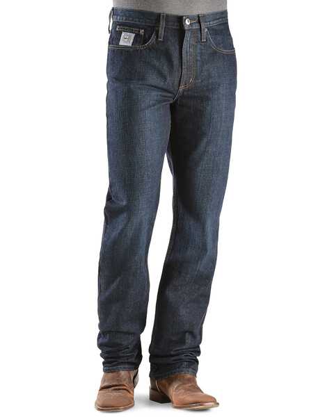 Image #3 - Cinch Silver Label Dark Wash Jeans - Big & Tall, Dark Stone, hi-res