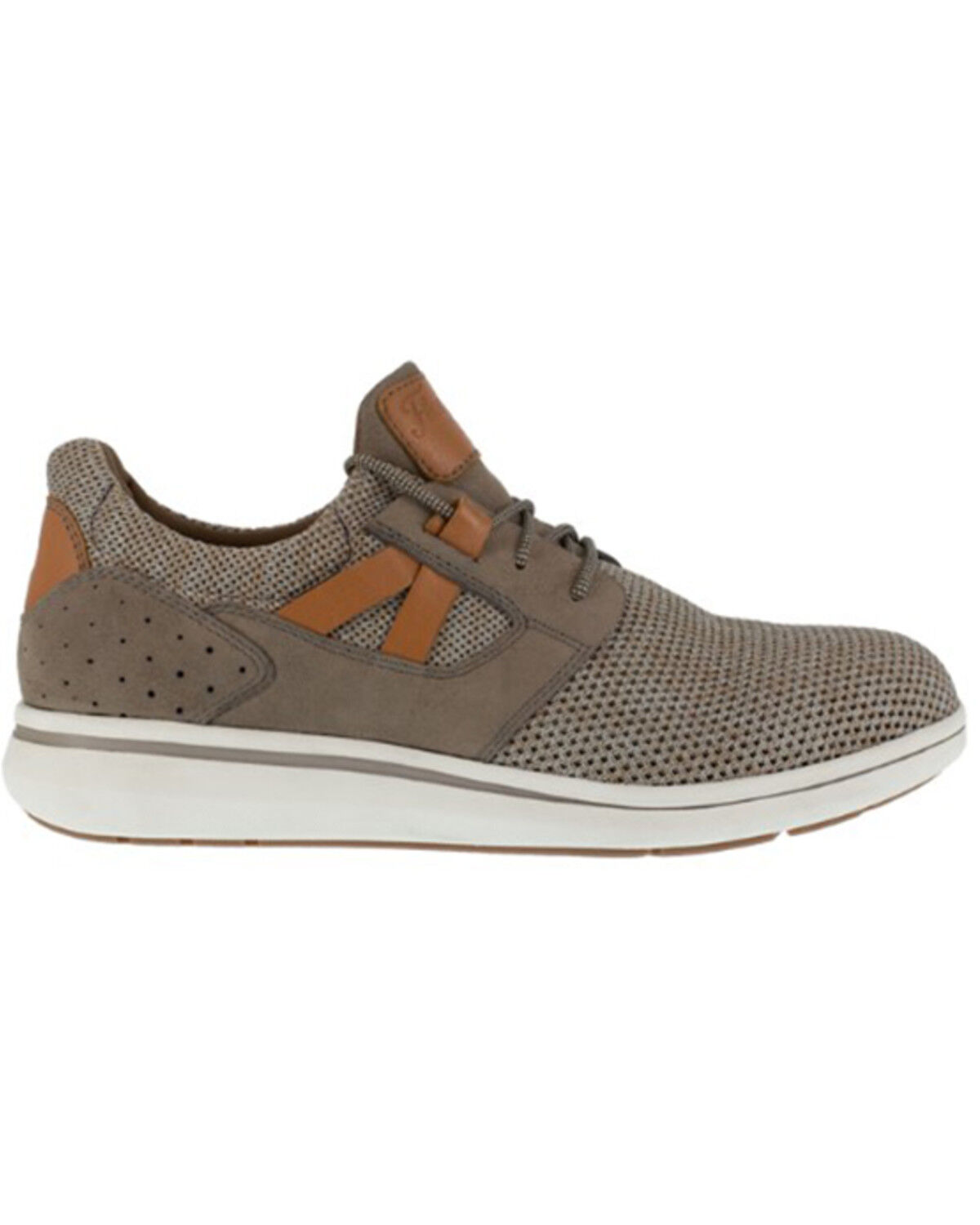 Image #2 - Florsheim Men's Oxford Adventure Casual Work Shoes - Steel Toe, Tan, hi-res
