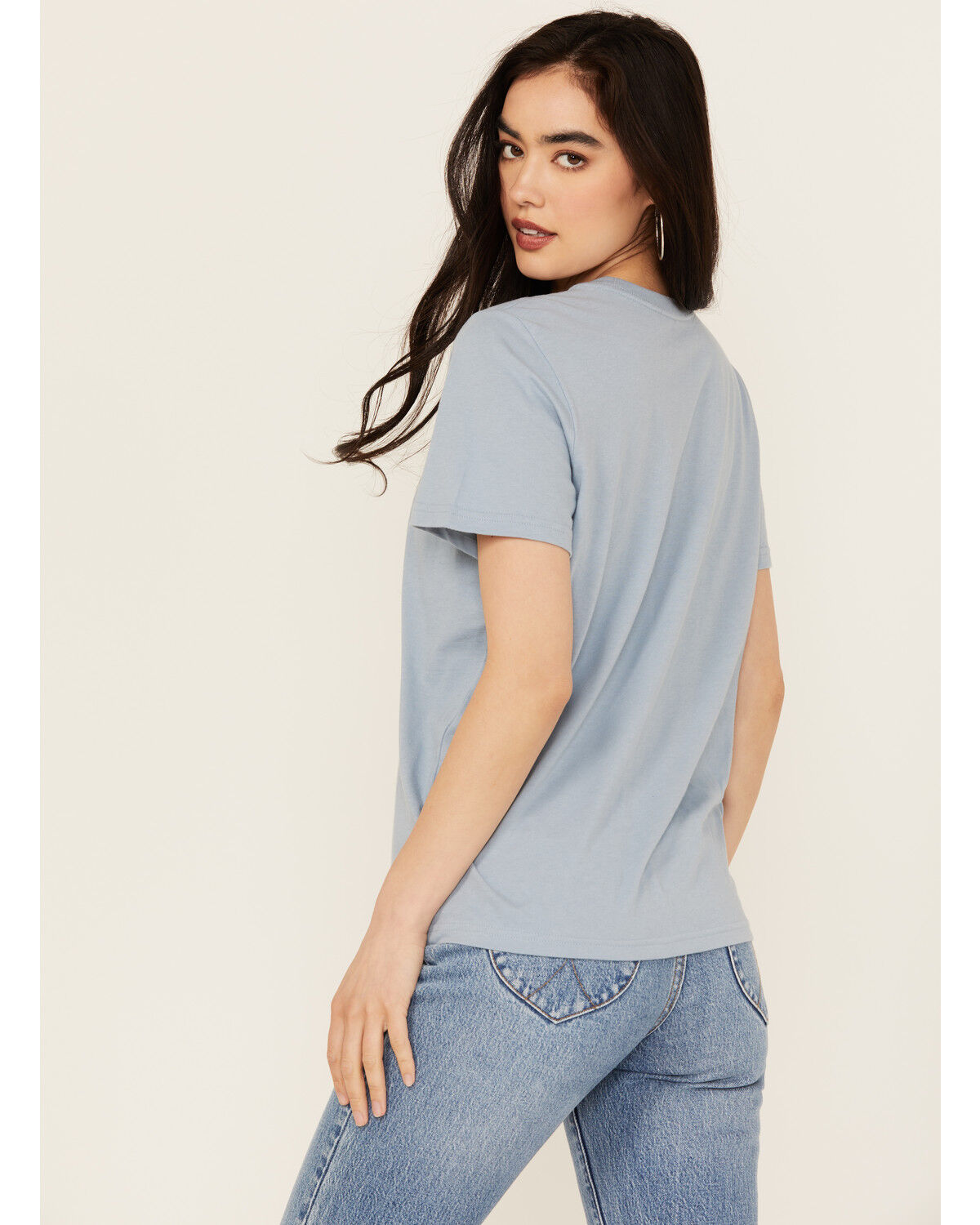 Image #4 - Wrangler Women's Americana Short Sleeve Graphic Tee, Blue, hi-res