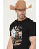 Image #2 - Cody James Men's Lay It Down Short Sleeve Graphic T-Shirt, Black, hi-res