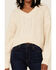 Image #2 - Wrangler Women's V-Neck Cable Knit Sweater, , hi-res
