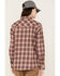 Image #4 - Ariat Women's Oakley FR Long Sleeve Plaid Print Snap Work Shirt, Beige, hi-res