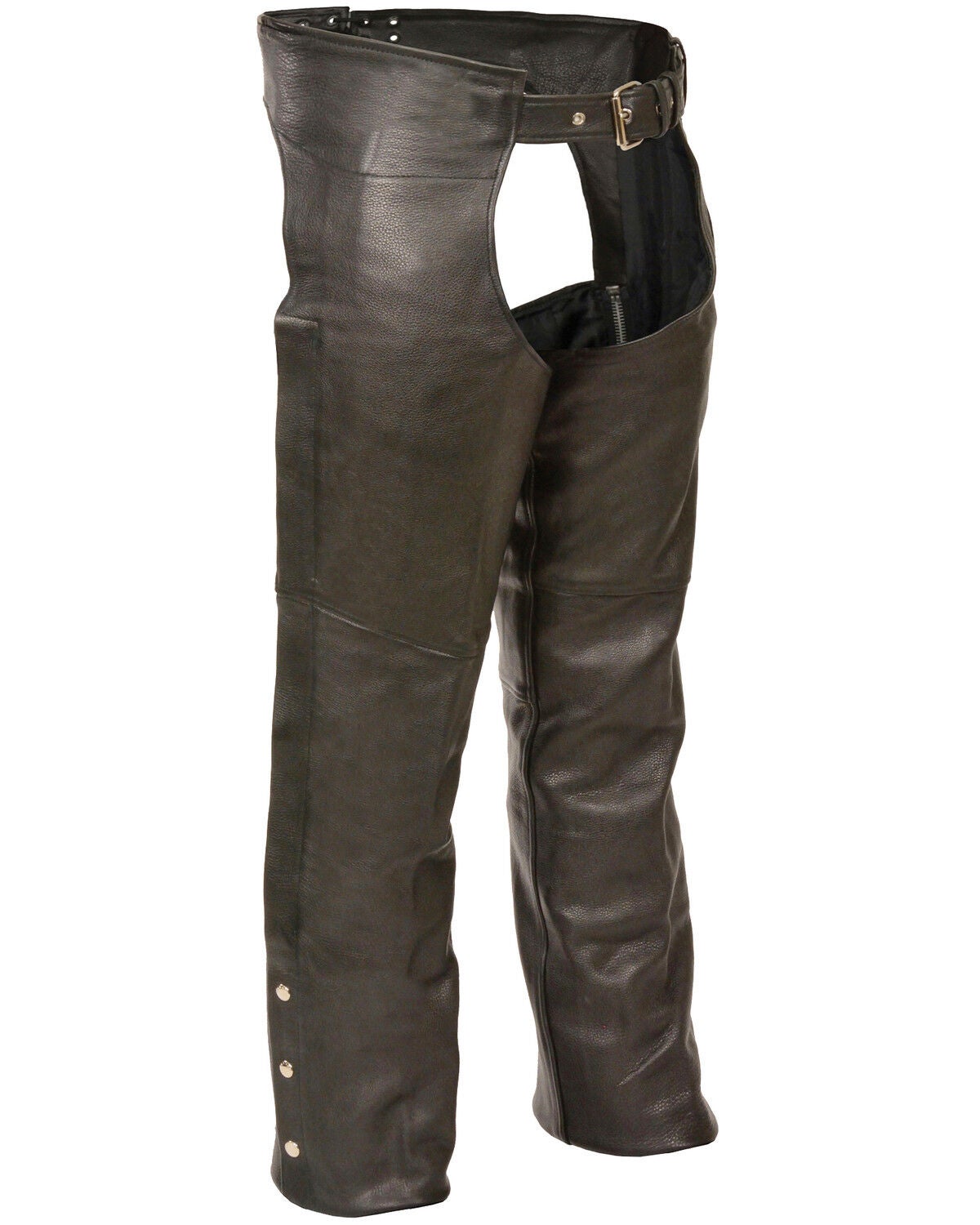 Milwaukee Leather Men's Fully Lined Classic Chaps, Black, hi-res