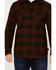 Image #3 - Brothers and Sons Men's Kent Plaid Print Long Sleeve Button-Down Shirt, Wine, hi-res