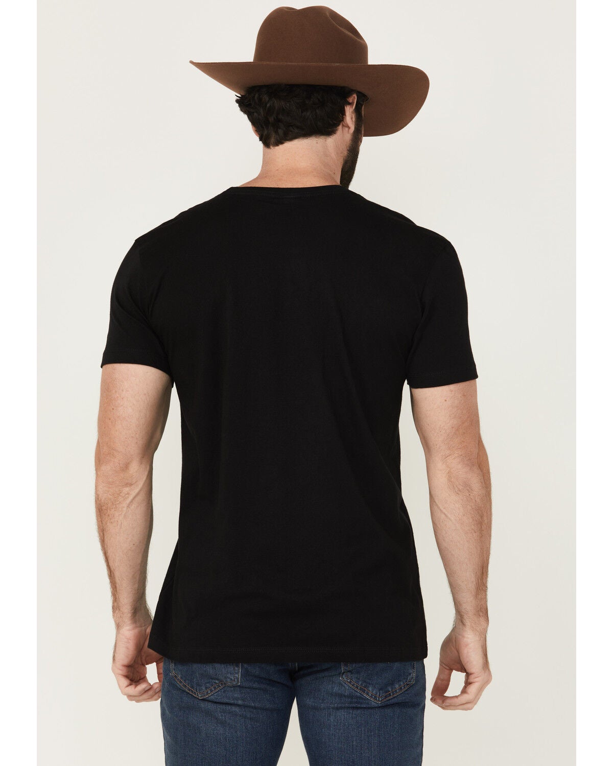 Image #4 - Moonshine Spirit&reg; Men's Old Friend Short Sleeve Graphic T-Shirt, Black, hi-res