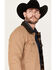 Image #2 - Cody James Men's Ozark 2.0 Reversible Snap Jacket, Tan, hi-res