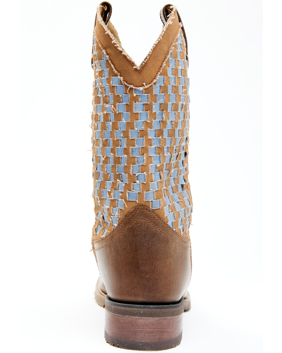 Image #5 - Laredo Men's Ned Woven Western Boots - Broad Square Toe, Brown, hi-res