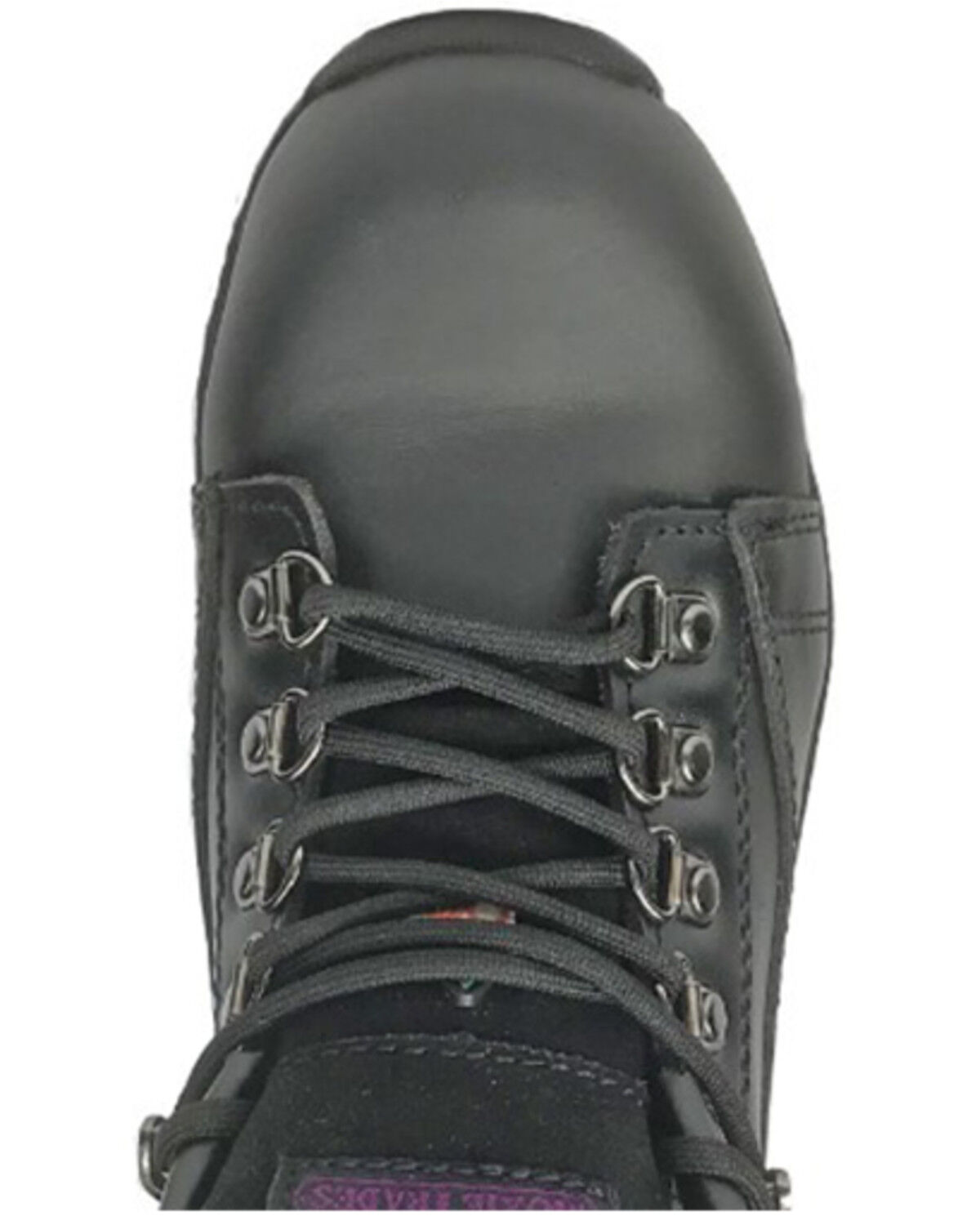Image #6 - Moxie Trades Women's 4" Vegas Waterproof Work Boots - Aluminum Toe, Black, hi-res
