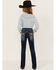 Image #3 - Shyanne Girls' Dreamcatcher Pocket Bootcut Jeans, Blue, hi-res