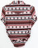 Image #3 - Shyanne Infant Girls' Southwestern Printed Stripe Long Sleeve Onesie, Burgundy, hi-res