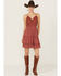 Image #1 - Shyanne Women's Lace Bustier Dress, Rust Copper, hi-res