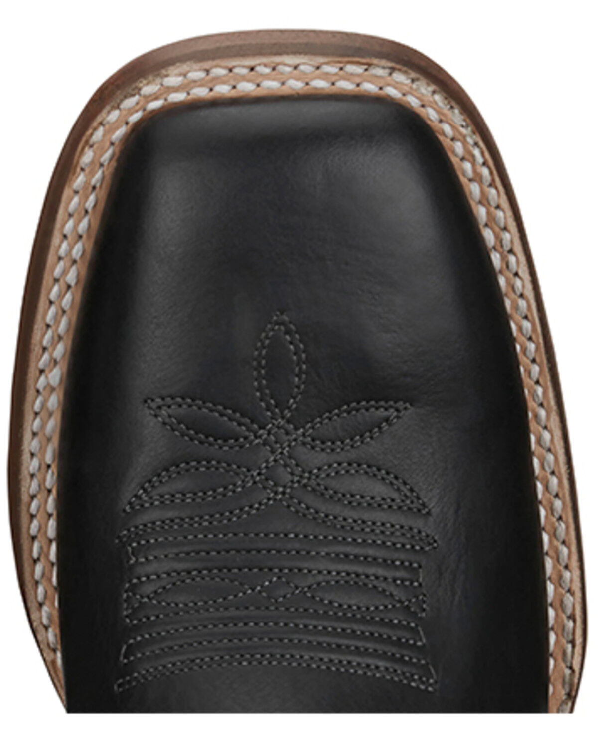 Image #6 - Justin Women's Stella Western Boots - Broad Square Toe, Black, hi-res