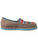 Image #3 - Twisted X Women's Serape Driving Moccasin Shoes - Moc Toe, Grey, hi-res