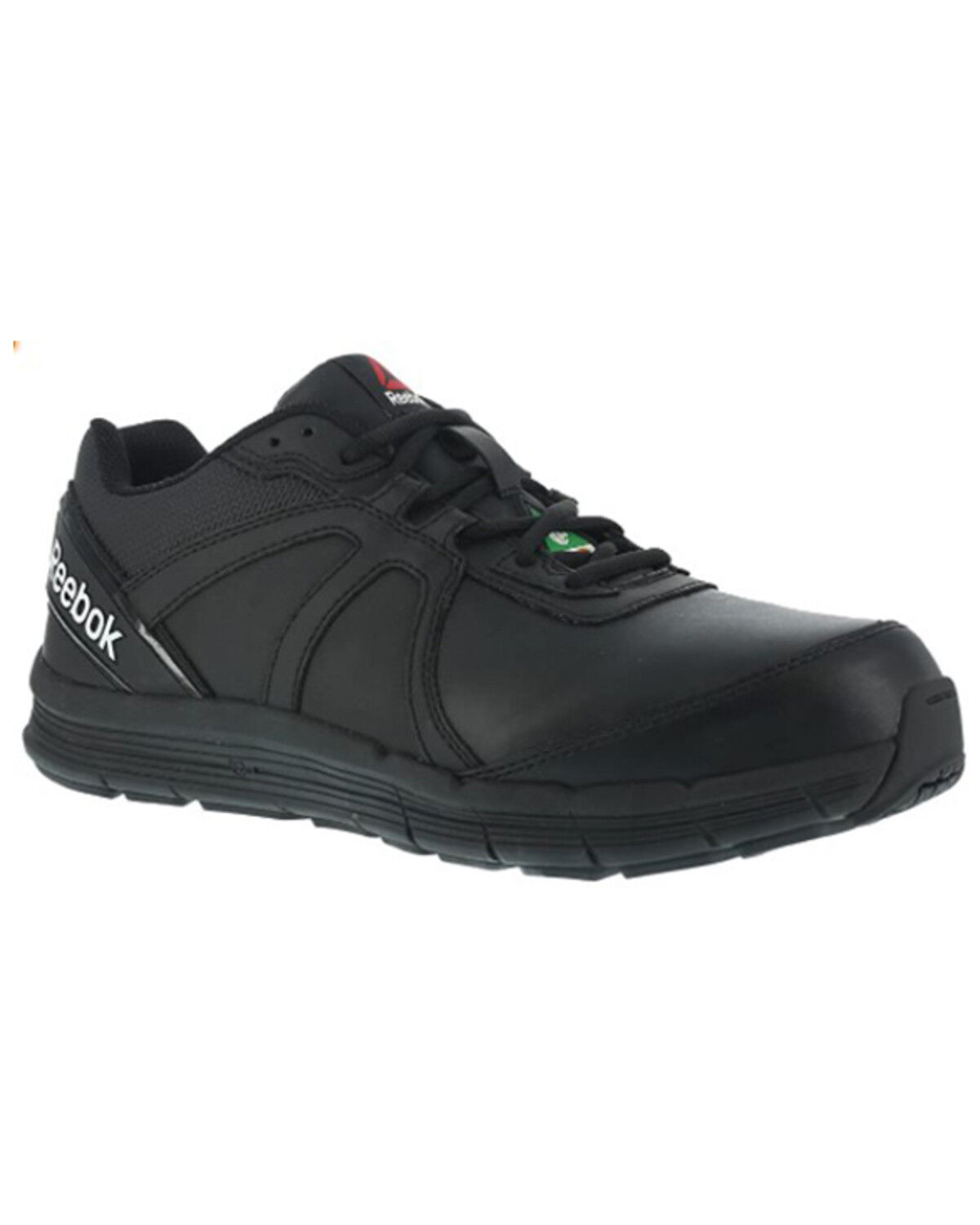 Image #1 - Reebok Women's Performance Cross Trainer Lace-Up Work Shoes - Steel Toe, Black, hi-res