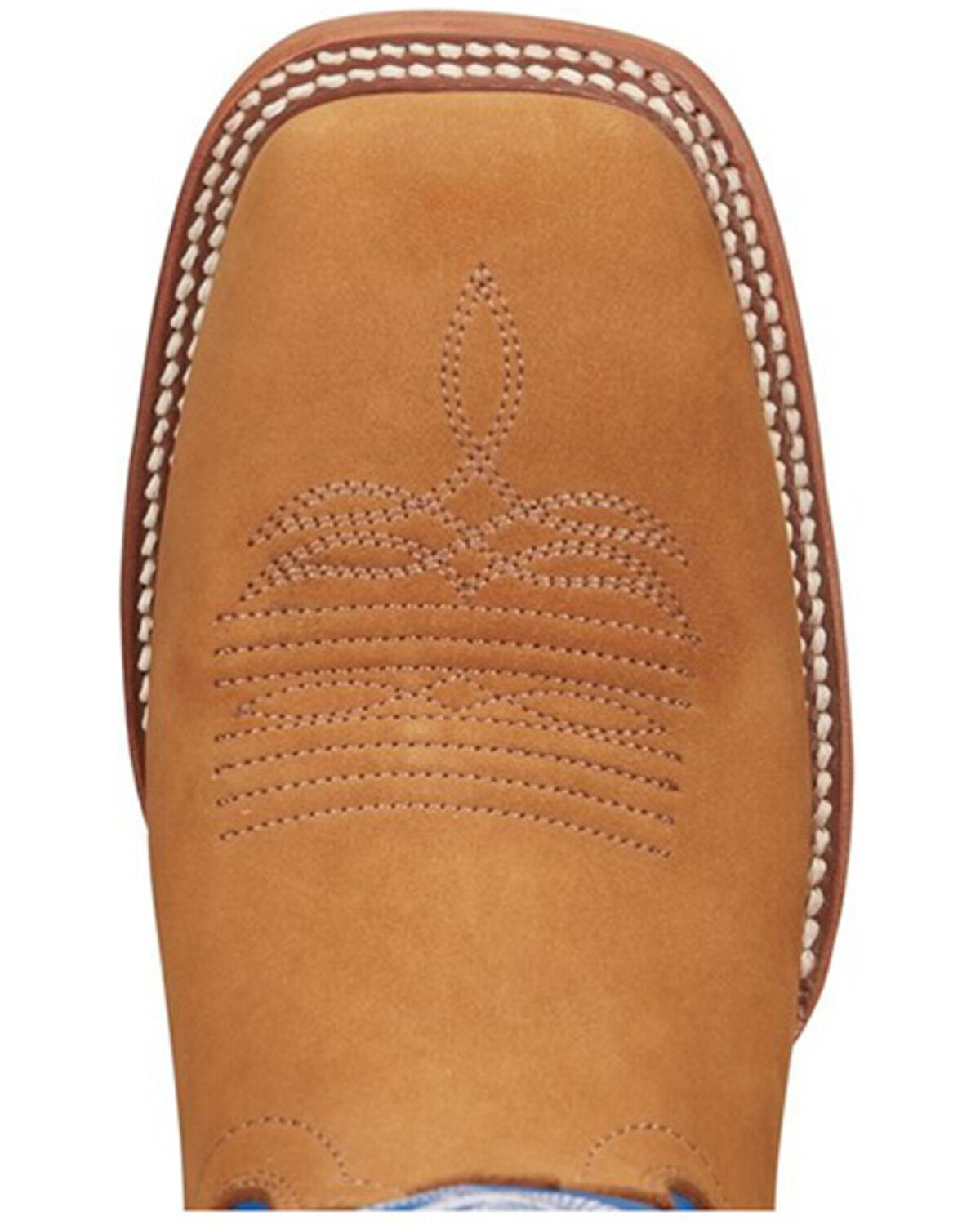 Image #6 - Justin Women's Hayes Jewel Western Boots - Broad Square Toe, Tan, hi-res
