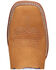 Image #6 - Justin Women's Hayes Jewel Western Boots - Broad Square Toe, Tan, hi-res