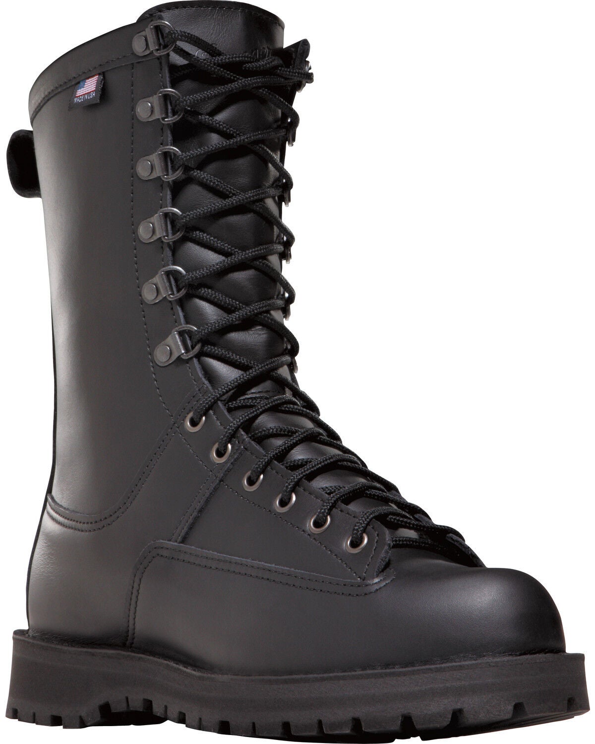 Danner Unisex Fort Lewis 10" Insulated Uniform Boots, Black, hi-res