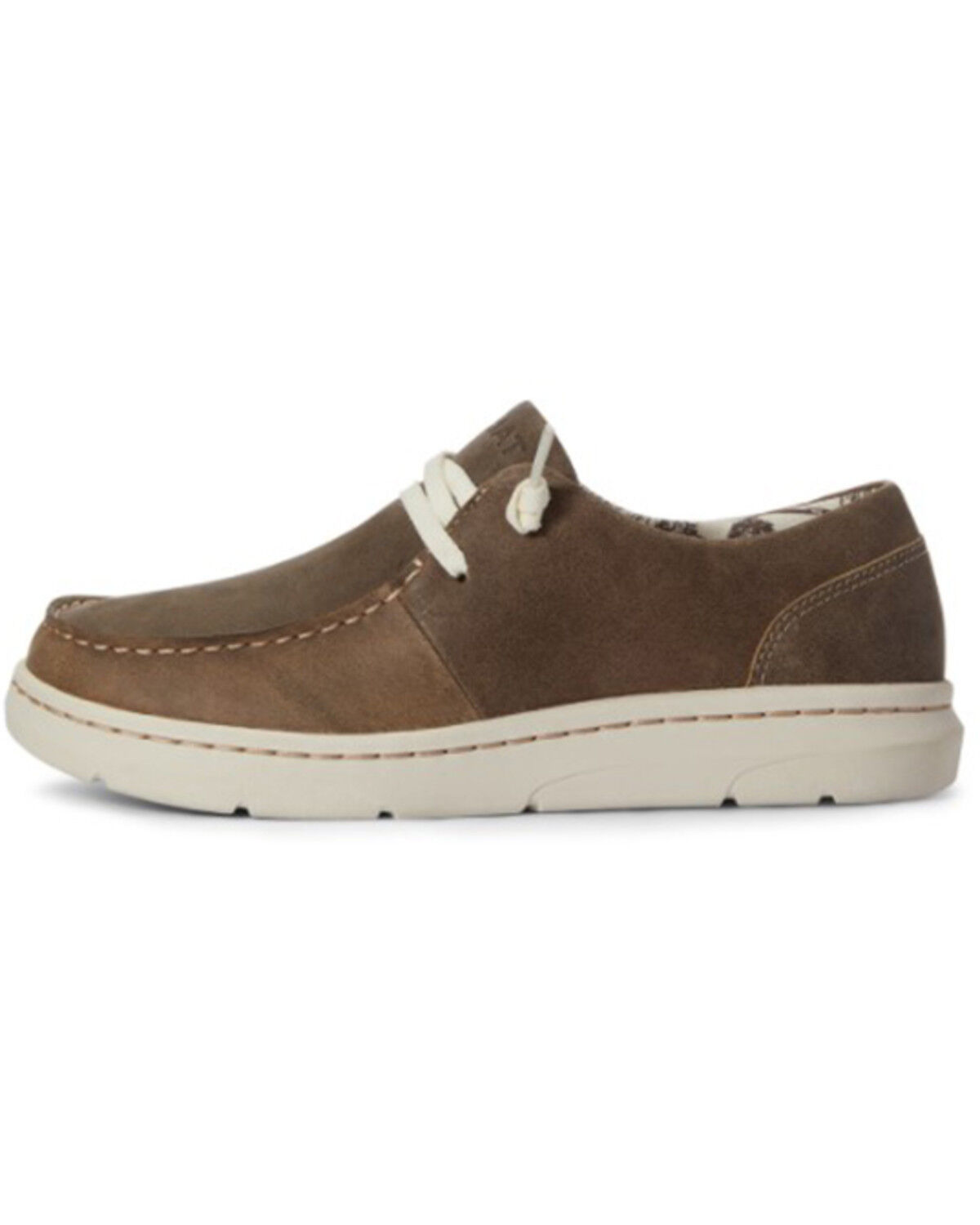 Image #2 - Ariat Women's Brown Bomber Lace-Up Casual Hilo - Moc Toe, Brown, hi-res
