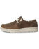 Image #2 - Ariat Women's Brown Bomber Lace-Up Casual Hilo - Moc Toe, Brown, hi-res