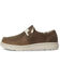 Image #2 - Ariat Women's Brown Bomber Lace-Up Casual Hilo - Moc Toe , Brown, hi-res