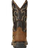 Image #5 - Ariat Men's WorkHog® H2O 400g Cowboy Work Boots - Composite Toe  , Brown, hi-res