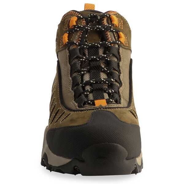 Image #4 - Timberland Pro Mid Waterproof Mudslinger Boots - Steel Toe, Brown, hi-res