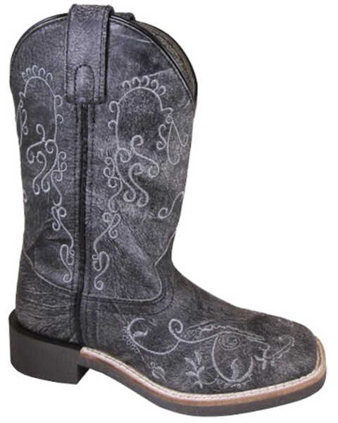 Smoky Mountain Boys' Marilyn Western Boots - Square Toe, Brown, hi-res