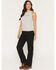 Image #1 - Carhartt Women's Carpenter Canvas Pants, Black, hi-res