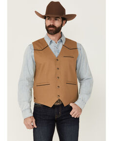 Cody James Men's McGraw Dressy Vest, Tan, hi-res
