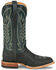 Image #2 - Justin Men's Cowman Western Boots - Square Toe, Black, hi-res