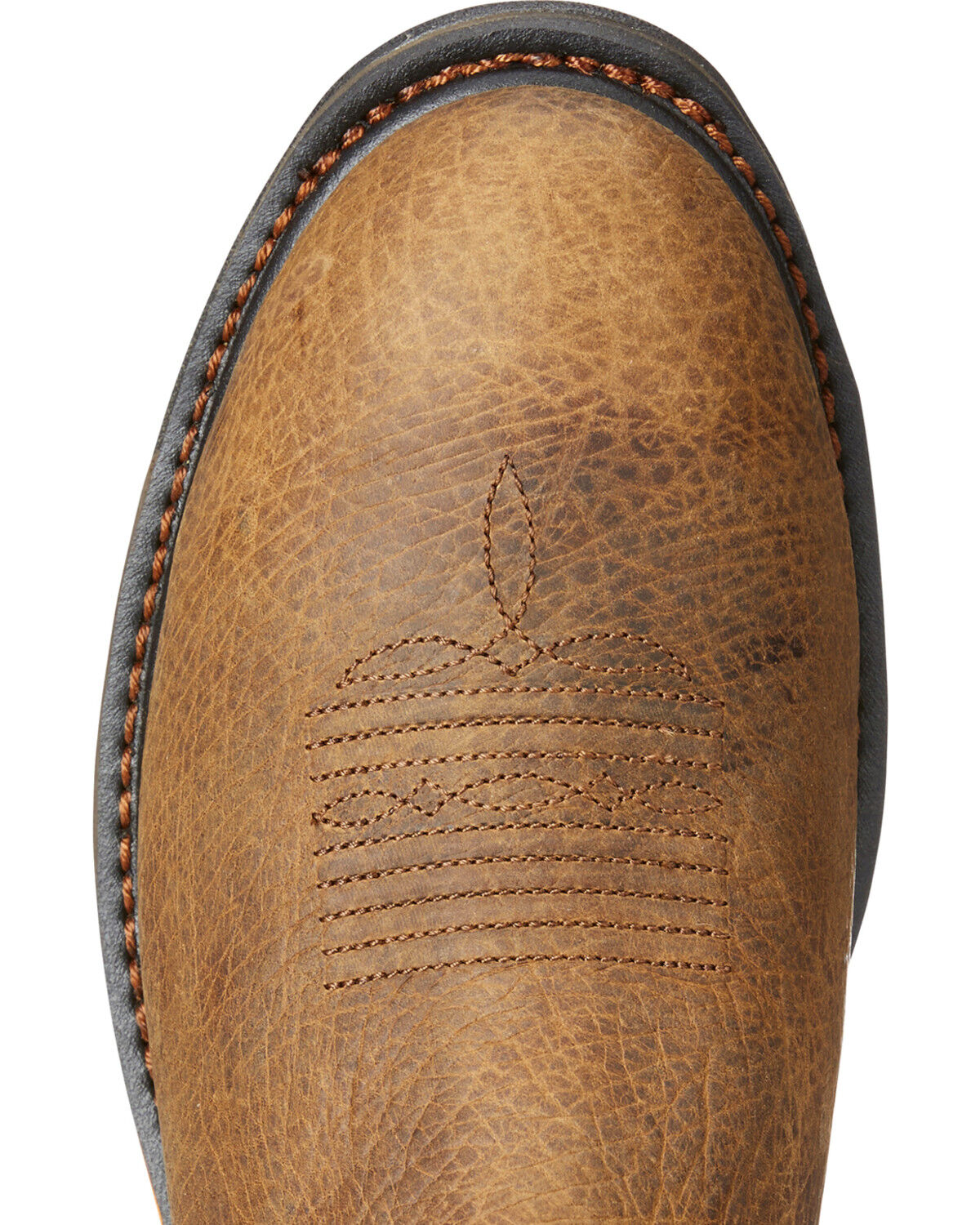 Image #4 - Ariat Men's Brown WorkHog Raptor Snake Print Boots - Composite Toe, Brown, hi-res