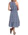 Image #2 - Stetson Women's Floral Sleeveless Midi Dress, Black/white, hi-res