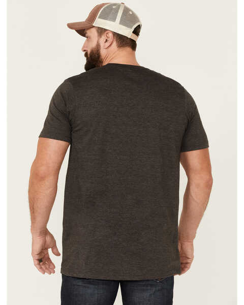 Image #4 - Moonshine Spirit Men's Moto Club Graphic Short Sleeve Charcoal T-Shirt  , , hi-res