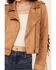 Image #3 - Idyllwind Women's Boxcroft Fringe Moto Jacket, Tan, hi-res