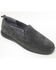 Image #1 - Minnetonka Women's Shay Suede Slip-On Shoes - Round Toe, Charcoal, hi-res