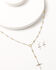 Image #1 - Shyanne Women's Western Muse Cross Jewelry Set - 2 Piece, Gold, hi-res