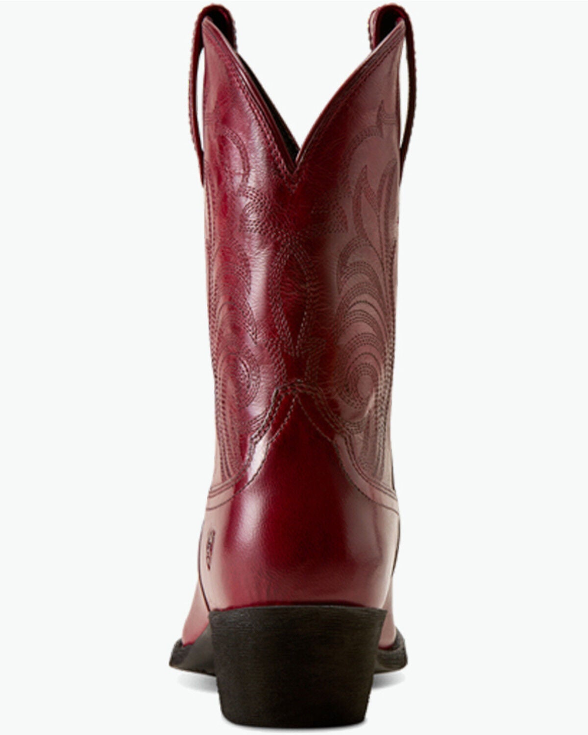 Image #3 - Ariat Women's Heritage Noir Western Boots - Round Toe, Red, hi-res