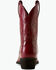 Image #3 - Ariat Women's Heritage Noir Western Boots - Round Toe, Red, hi-res