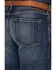 Image #4 - Ariat Men's M5 Straight Stretch Madera Stackable Straight Leg Jeans, Blue, hi-res